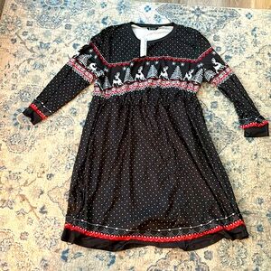 Plus Size Long Sleeve Dress